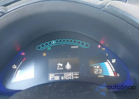 2014 Nissan Leaf Sl из США, поврежденный, VIN 1N4AZ0CP7EC331074